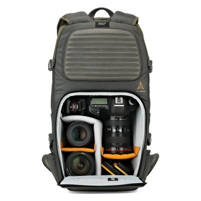 Lowepro Flipside Trek BP 350 AW Cinza / Verde Escuro