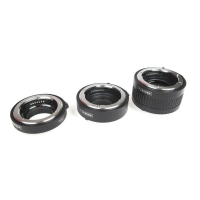 Caruba Extension Tube set Nikon Chroom (type II) Caruba Extension Tube set Nikon Chroom (type II)
