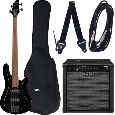 Harley Benton B-450FL BK Progressive Bundle1