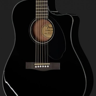 Fender CD-60SCE Blk WN