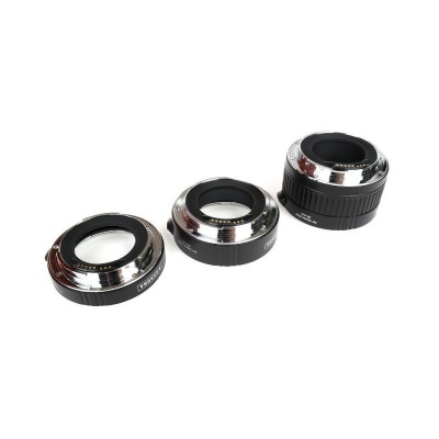 Caruba Extension Tube set Canon Chroom (type II)