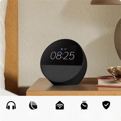 Amazon Echo Spot (2024) Preto
