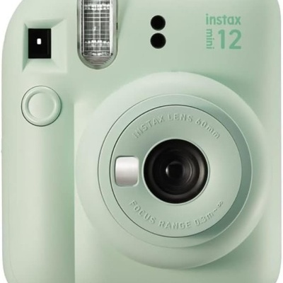 Instax Mini 12 Mint Verde Instant Camera + Film Instax Mini 10pc. + 3 Porta-fotos Instax Mini 12 Mint Verde Instant Camera + Film Instax Mini 10pc. + 3 Porta-fotos