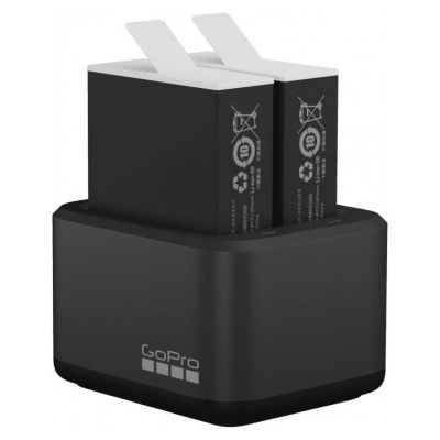 GoPro Dual Battery Charger + 2 Enduro Batteries for Hero 9, Hero 10, Hero 11and 12 GoPro Dual Battery Charger + 2 Enduro Batteries for Hero 9, Hero 10, Hero 11and 12