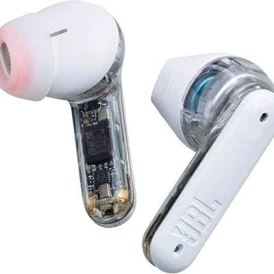 JBL Tune Flex Ghost Branco