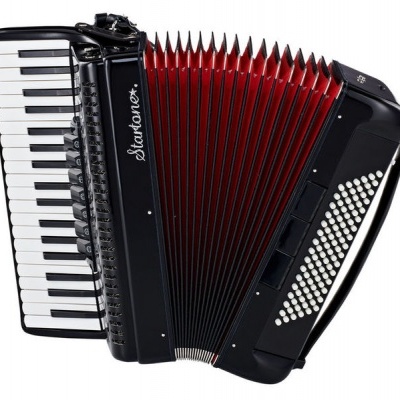 Startone Piano Accordion 96 Black MKII