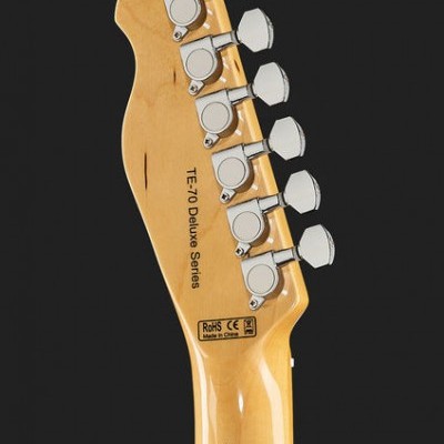 Harley Benton TE-70 Black Paisley