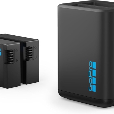 GoPro Dual Battery Charger + 2 Enduro Batteries
