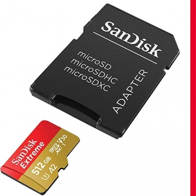 SanDisk Extreme microSDXC de 512 GB