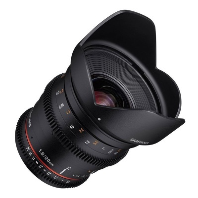 Samyang 20mm T1.9 VDSLR ED AS UMC Canon EF-M-mount