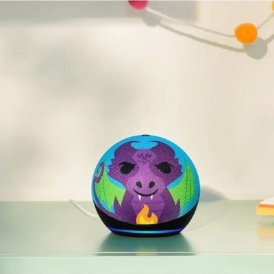 Amazon Echo Dot Kids (5.Gen) Roxo