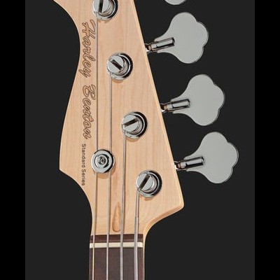 Harley Benton PB-Shorty LH BK Std. Set 2