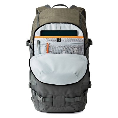 Lowepro Flipside Trek BP 450 AW Cinza / Verde Escuro