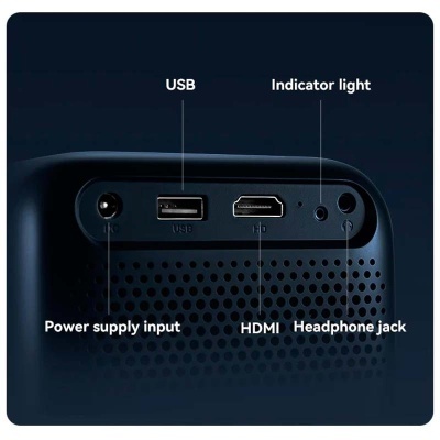 Projetor Wanbo T2 Max New 1GB/16GB Android 9.0 Azul