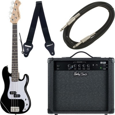 Harley Benton PB-Shorty BK Standard Set 1