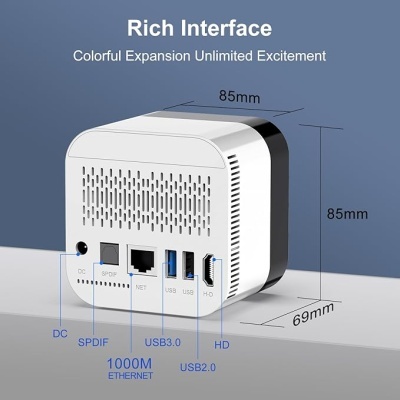 H96 Max H728 4GB/128GB Android 14 Branco H96 Max H728 4GB/128GB Android 14 Branco