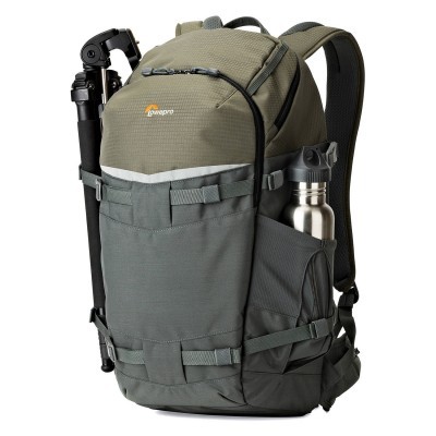 Lowepro Flipside Trek BP 450 AW Cinza / Verde Escuro