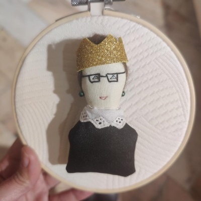 Mini quadro - Ruth Bader Ginsburg