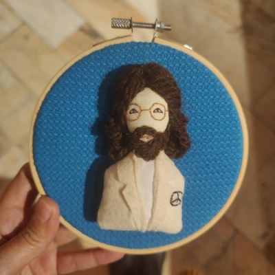 Mini quadro John Lennon