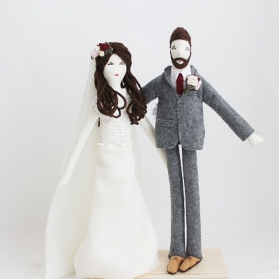 SELFIE DOLLS (2) Wedding ||| BONECOS PERSONALIZADOS BASEADOS EM FOTOGRAFIA (2) Especial Casamento