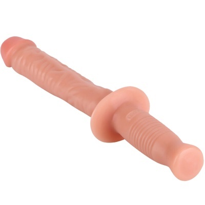Dildo Comprido Manhandler com Cabo – 38 cm