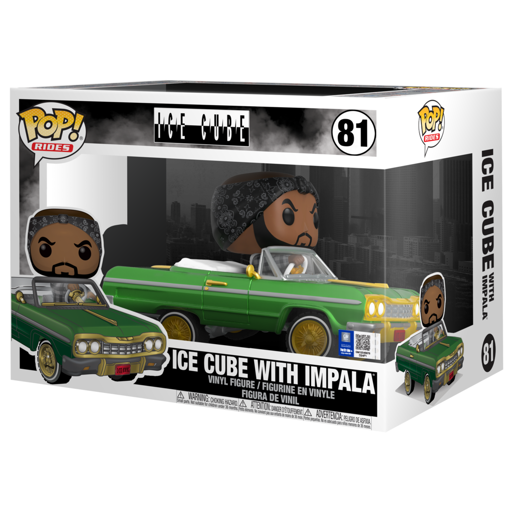 Funko POP Rides Ice Cube - Ice Cube with Impala [81]