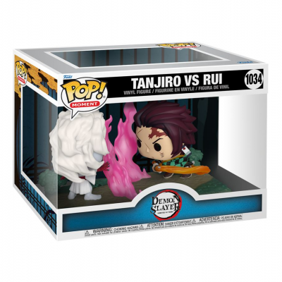 Funko POP Moment Demon Slayer - Tanjiro vs. Rui [1034]