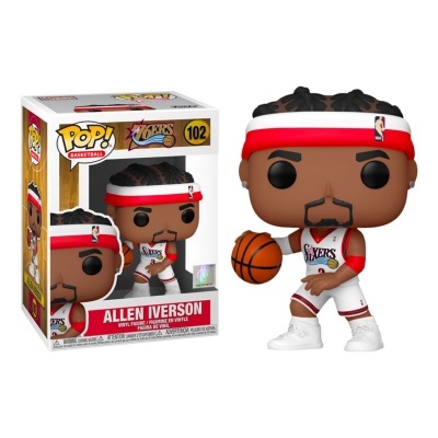 Funko POP NBA Legends: Allen Iverson​​ (Sixers Home) [102]