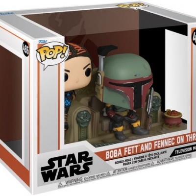 Funko POP Moment Star Wars: Mandalorian - Boba Fett & Fennec Shand [486]