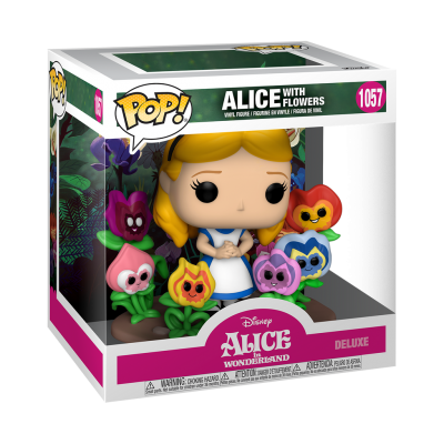 Funko POP Deluxe: Alice 70th – Alice w/Flowers [1057]
