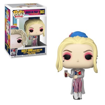 Funko POP Birds Of Prey - Harley Quinn Black Mask Club [303]