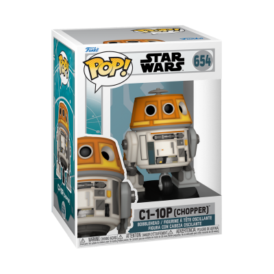 Funko POP Stars Wars: Ahsoka - C1-10P (Chopper) [654]