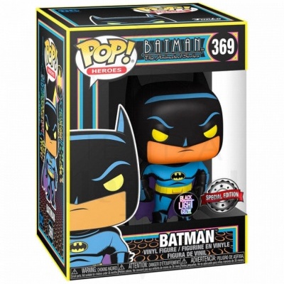 Funko POP DC Black Light - Batman [369] GITD Special Edition