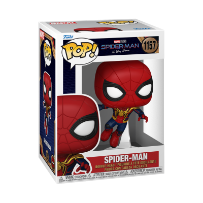 Funko POP Spider-Man: No Way Home - Spider-Man (Leaping) [1157] CAIXA DANIFICADA