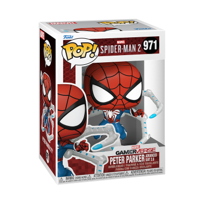 Funko POP Marvel: Spider Man 2 - Peter Parker (Advanced Suit 2.0) [971]