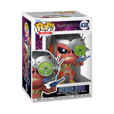 Funko POP Iron Maiden - Cyborg Eddie [438]