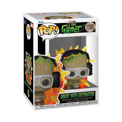 Funko POP Marvel:I am Groot - Groot w/ detonator [1195]