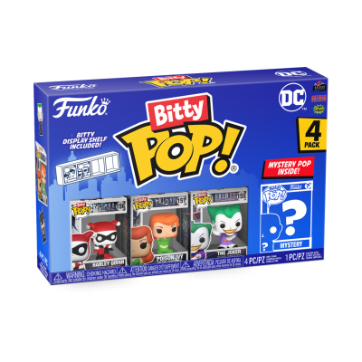 Funko Bitty POP DC - Harley Quinn Pk4