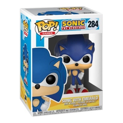 Funko POP Sonic The Hedgehog - Sonic w/ Esmerald [284]