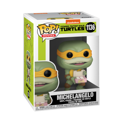 Funko POP Teenage Mutant Ninja Turtles - Michaelangelo [1136] CAIXA DANIFICADA