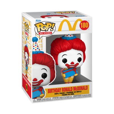 Funko POP AD Icons: McDonald's - Birthday Ronald [180]