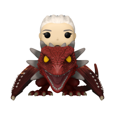 Funko POP Ride Deluxe House of Dragon - Rhaenys Targaryen with Meleys [124]