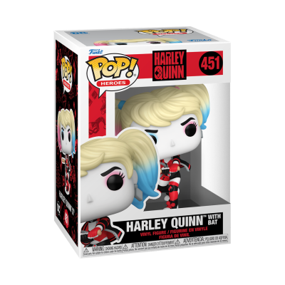 Funko POP DC Heroes: Harley w/Bat [451]