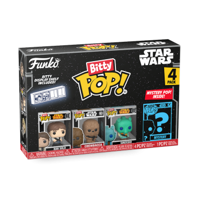 Funko Bitty POP Star Wars: A New Hope - Han Solo Pk4