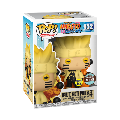 Funko POP Naruto- Naruto Six Path Sage [932] (GITD) Specialty Series
