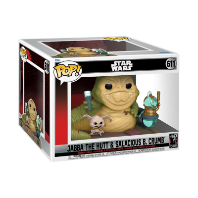 Funko POP Moment Star Wars: Jabba The Hutt w/Salacious [611]