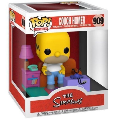 Funko POP Deluxe Simpsons - Homer Watching TV [909]