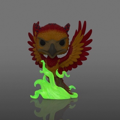 Funko POP & TEE Harry Potter - Fawkes The Phoenix [144] (GITD)  Special Edition Sticker