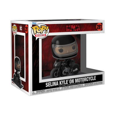 Funko POP Ride Deluxe The Batman - Selina on Motorcycle [281]