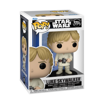 Funko POP Star Wars - Luke Skywalker [594] CAIXA DANIFICADA